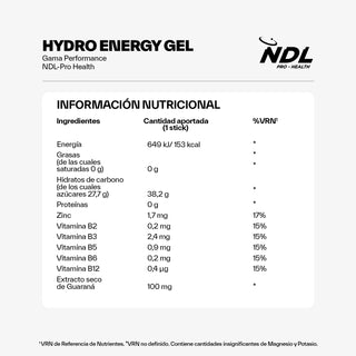 Gel énergétique à l'ananas et de coco