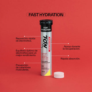 Rapid Hydration Tabletten mit Zitronengeschmack
