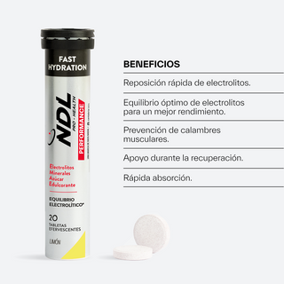 Rapid Hydration Tabletten mit Zitronengeschmack