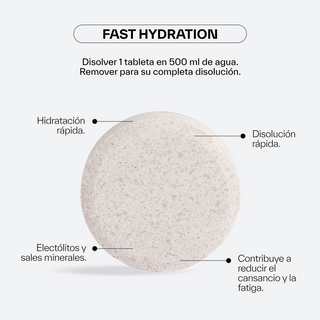 Rapid Hydration Tabletten mit Zitronengeschmack