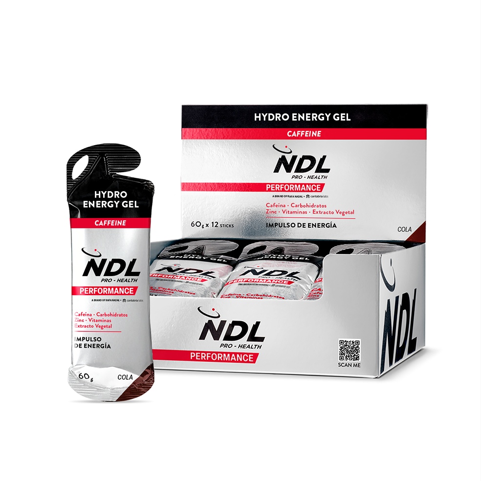 Gel Energético con Cafeína Sabor Cola