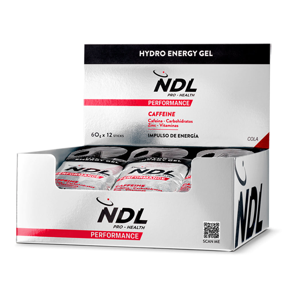 Gel Energético con Cafeína Sabor Cola – NDL Pro-Health