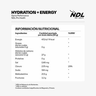 Bevanda idratante ed energetica al gusto di limone e lime