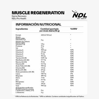 BCAA 2:1:1 Glutamine Goût baies de forêt