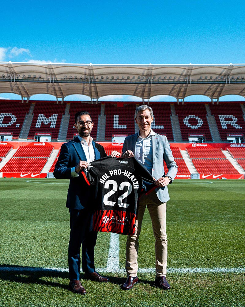 NDL Pro-Health y Real Club Deportivo Mallorca unen fuerzas para potenciar el rendimiento deportivo 