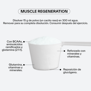 BCAA 2:1:1 Glutamine Goût baies de forêt
