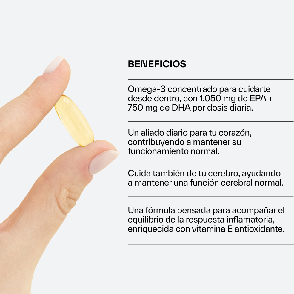 Omega-3 con Vitamina E