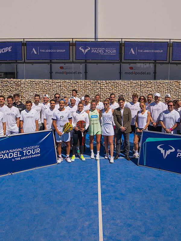 Presentación Rafa Nadal Academy Pádel Tour