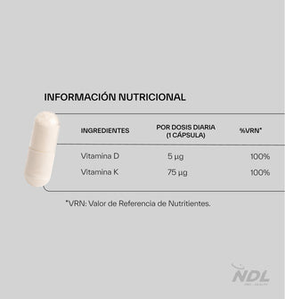 Vitamin D3 + K2