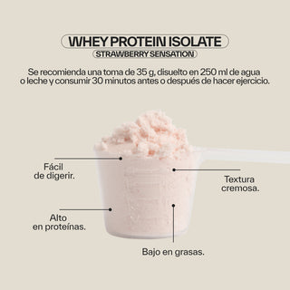 Whey Protein Isolate Strawberry Sensation